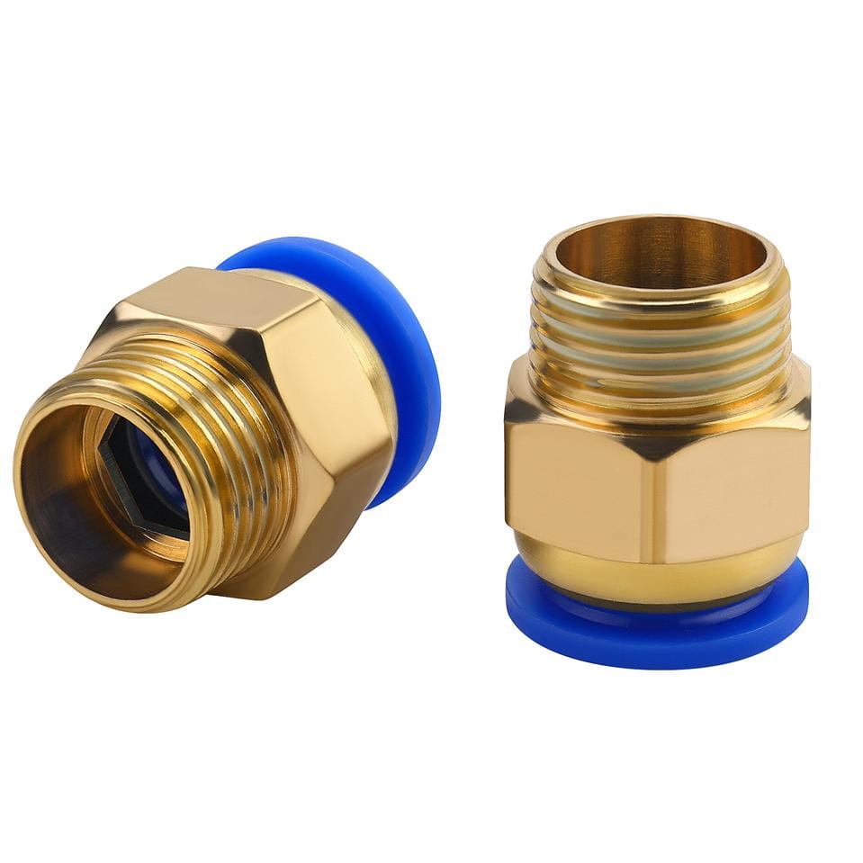 Komplet pneumatskih navojnih brzih spojnica 72 komada 4-16 mm 1/4" 3/8" 1/2" KD5853 - Slika 6