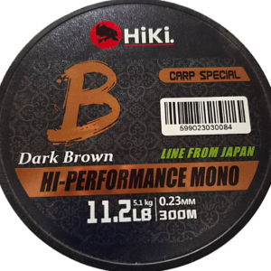Najlon Bull Tackle Hiki, Tamnosmeđi Najlon 300m 0,23 mm