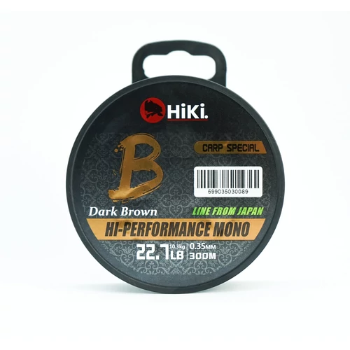 Najlon Bull Tackle Hiki, Tamnosmeđi Najlon 300m 0,35 mm