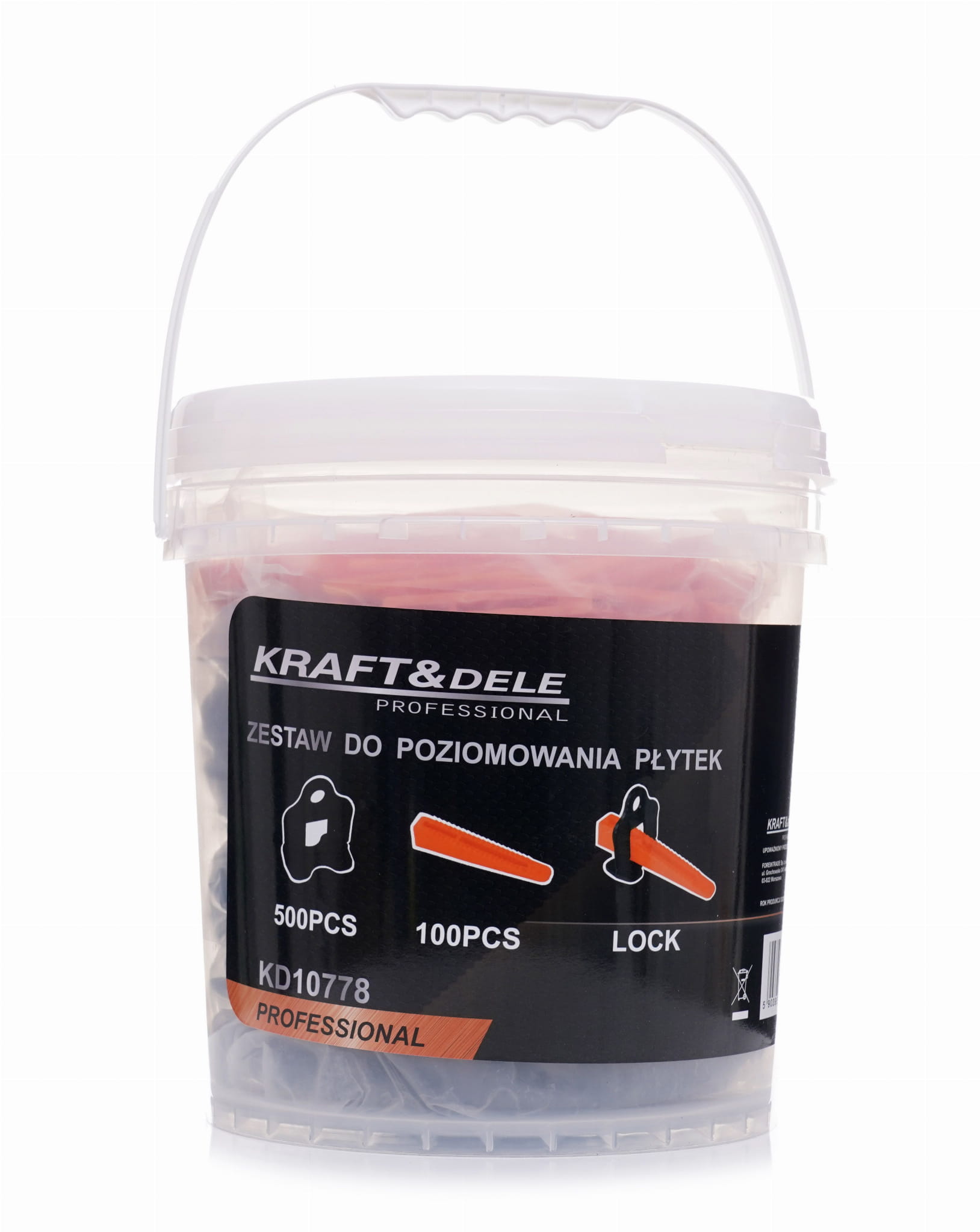 Nivelatori pločica Set 600 kom 1,5mm 100 kajli+500 distancera (nivelatori za keramiku) KD10778 + kantica za čuvanje ili miješanje fugir mase - Slika 7