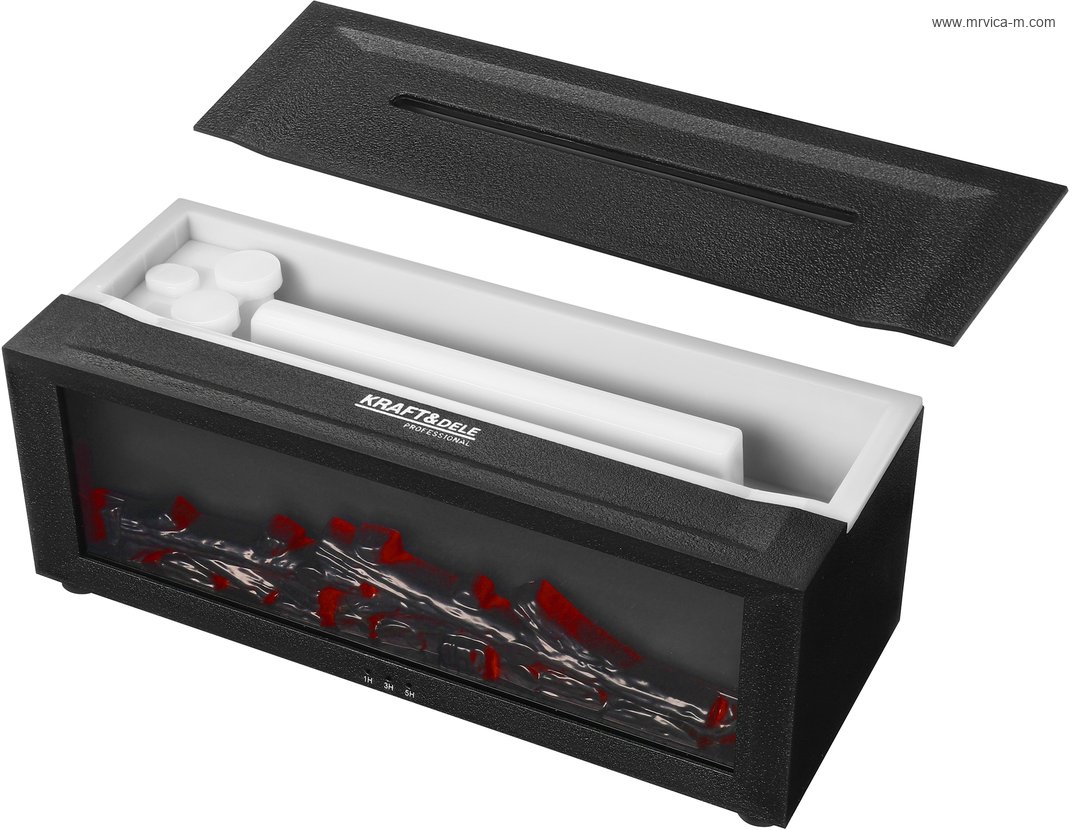 Ovlaživač Zraka s LED Efektom Kamina KD4355 - Slika 5