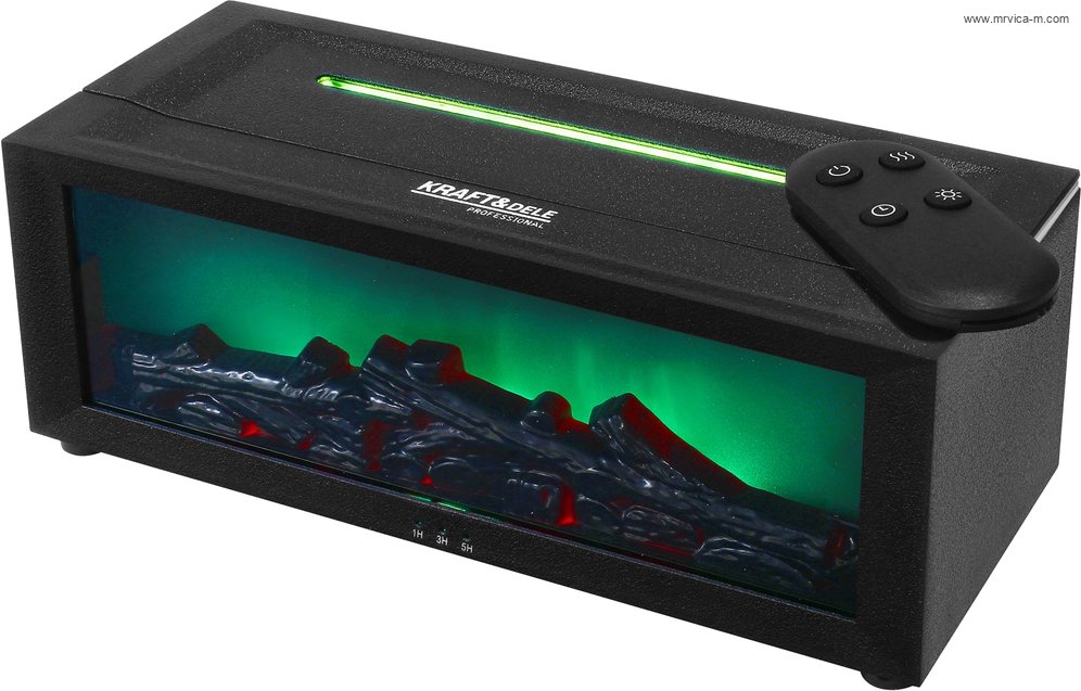 Ovlaživač Zraka s LED Efektom Kamina KD4355 - Slika 4