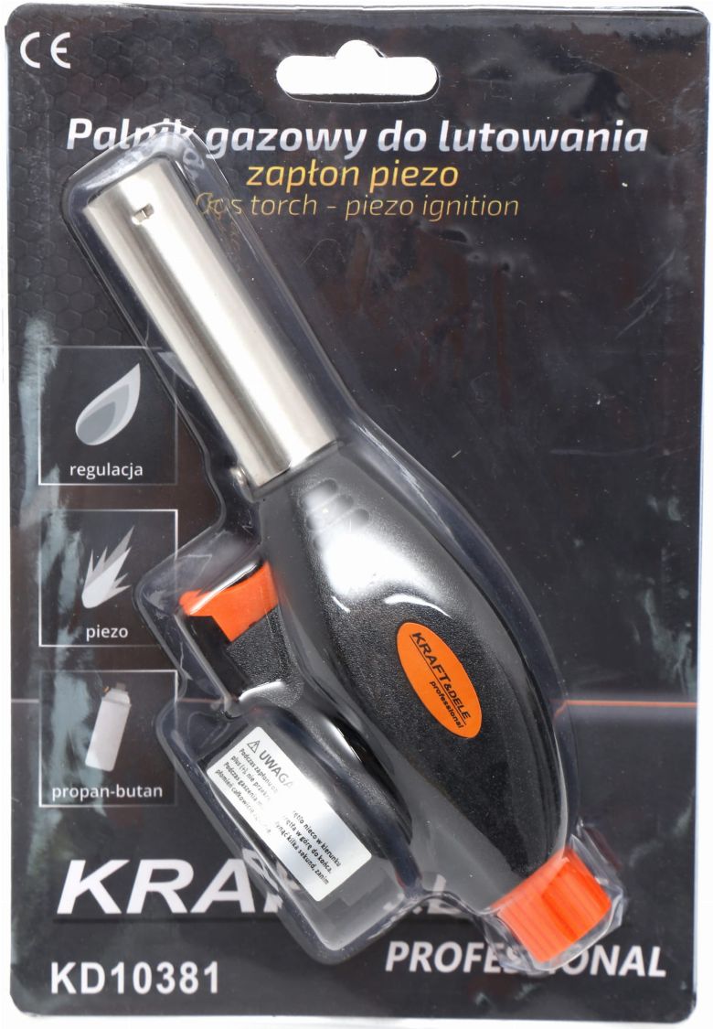 Plamenik na Kartušu sa Navojem 7/16", Piezo upaljač KD10381 - Slika 4