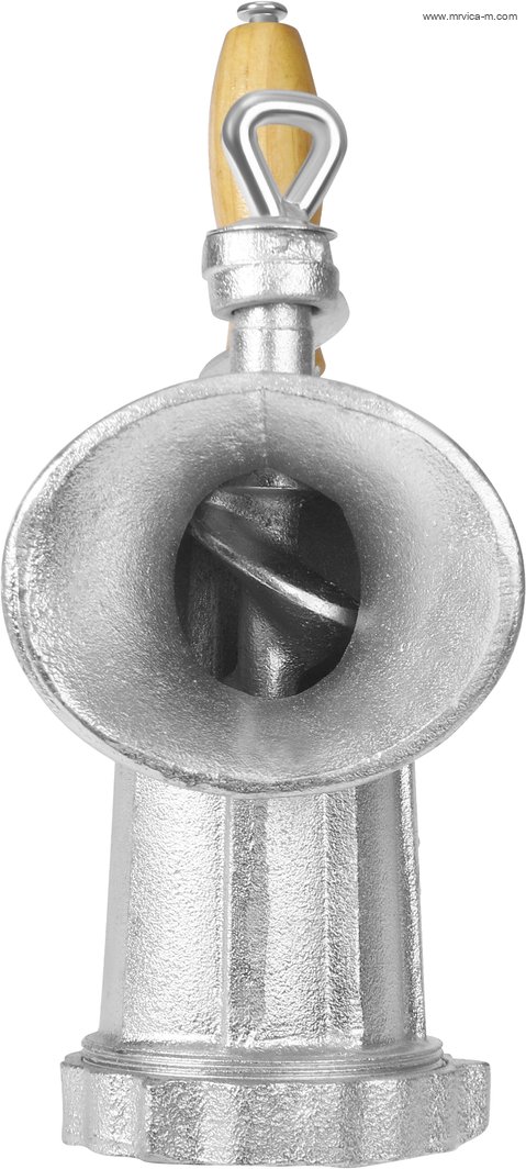 Ručni stroj za mljevenje mesa veličine 8 KD4191 sa tri tuljka (15mm, 20mm, 22mm) i tri ploče (3mm, 5mm, 8mm) - Slika 5