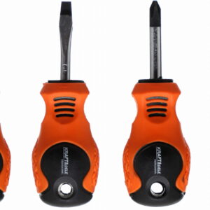Set odvijača kratkih 4 komada KD10910, Ravni i Križni