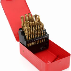 Svrdla za Metal od Titana 29 komada u metalnoj kutiji KD10344
