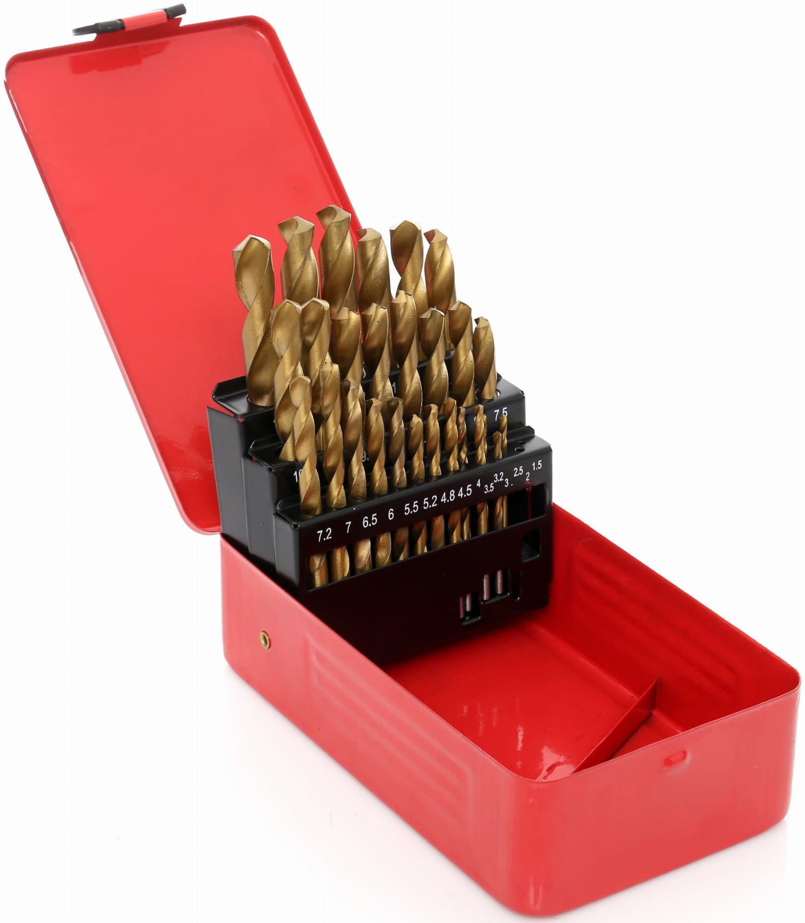 Svrdla za Metal od Titana 29 komada u metalnoj kutiji KD10344