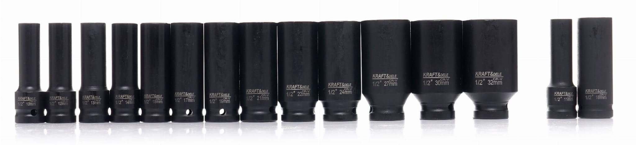 Udarni Nastavni ključevi Gedore Set 1/2" 10-32 mm 16 kom KD11755 - Slika 3