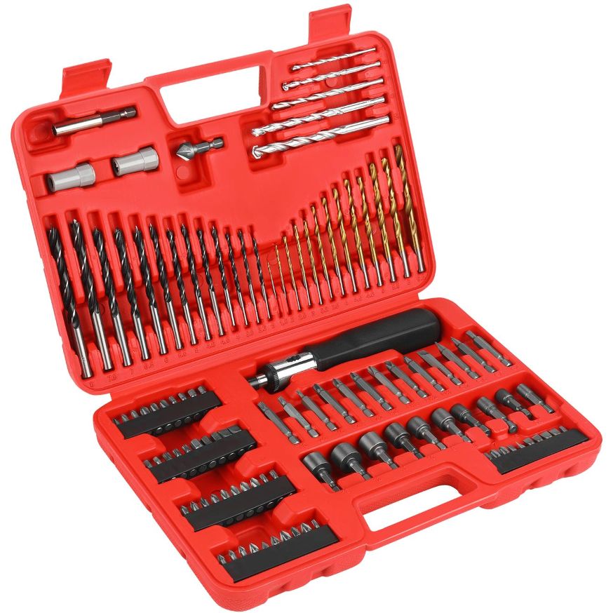 Veliki Set svrdla, bitova i nastavka 109 dijelova KD11298