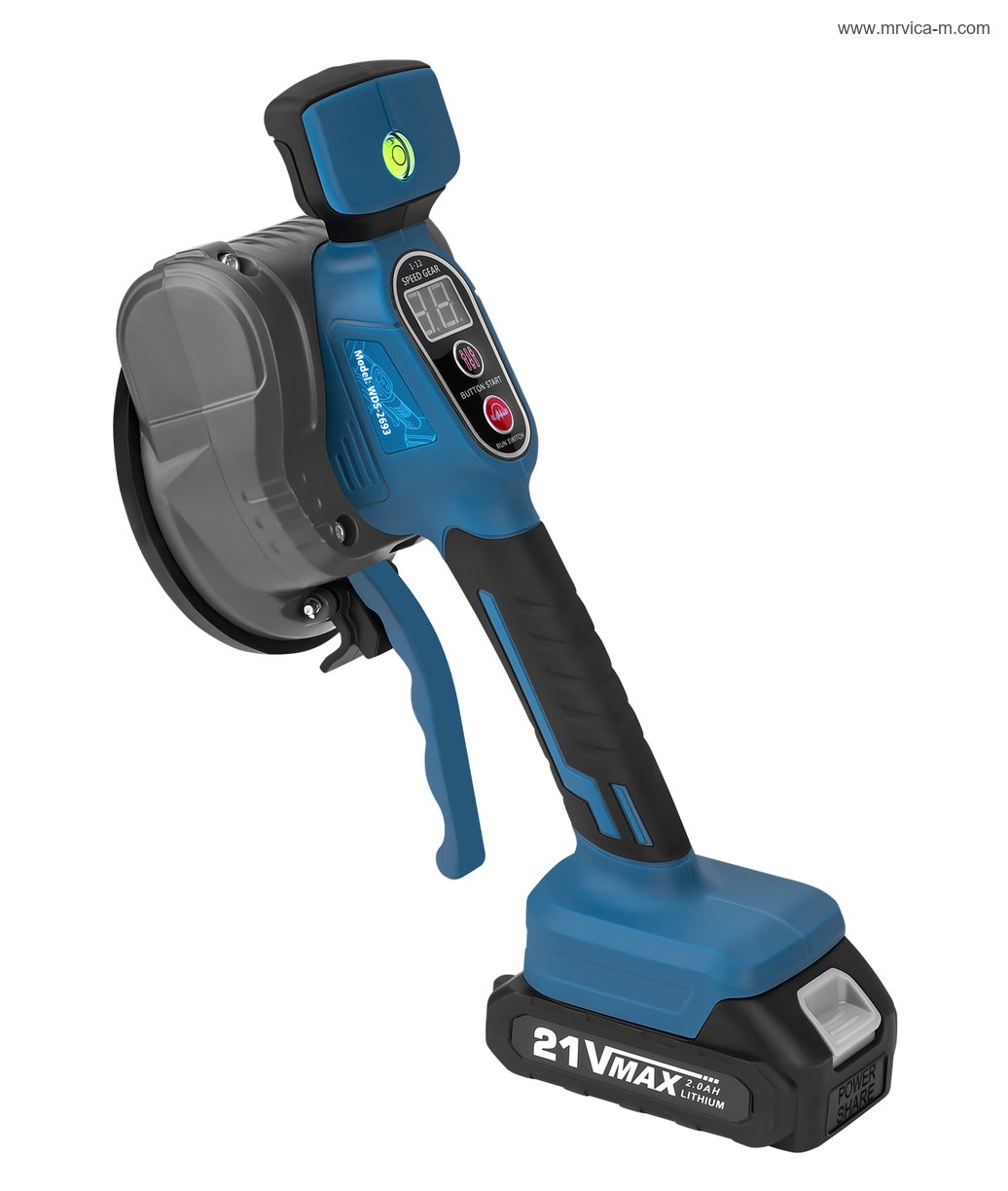 Vibro Usisna Čaša Punjiva 130mm 21V WDS2693 Vibro Vakum za keramiku i obloge - Slika 8