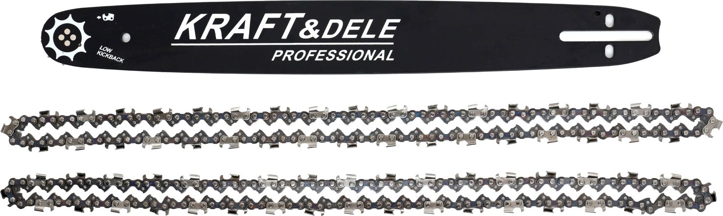 Vodilica + 2 lanca 18"/45 cm, 1,5 mm, 3/8", 72 zuba KD10153 - Slika 4