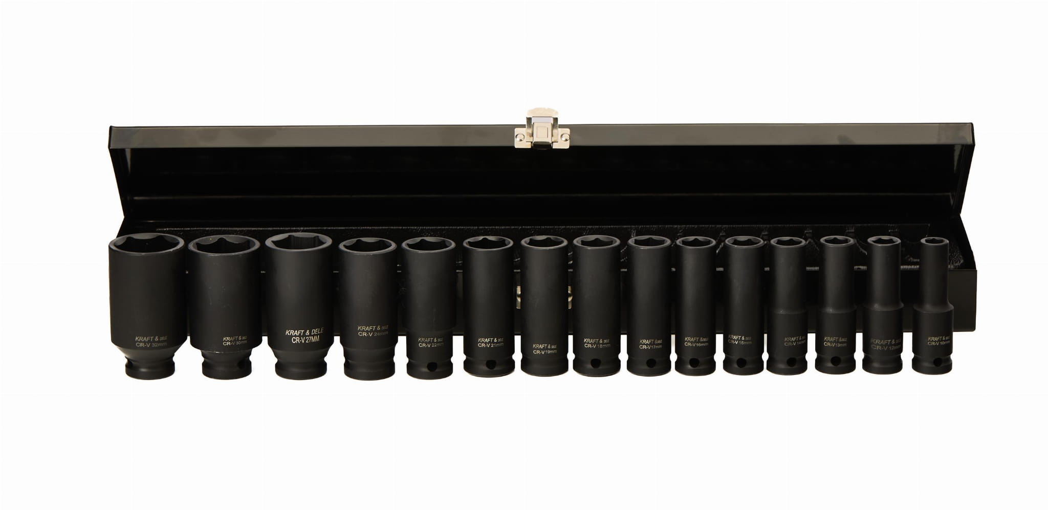 Udarni Nasadni ključevi Gedore Set Dugi 1/2" 15 kom 10-32 mm KD11769 - Slika 2