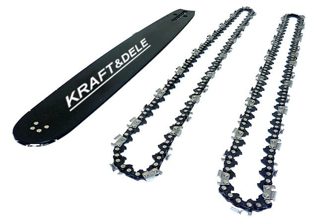Vodilica 15"/38 cm Set sa 2 lanca, 64 članka / 32 zuba 1,5 mm, KD10151