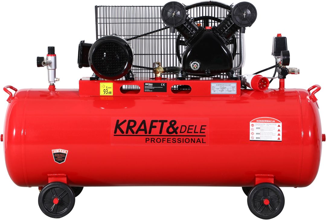 Kompresor uljni 200L, 2 klipa, 8bar 400V KD1473