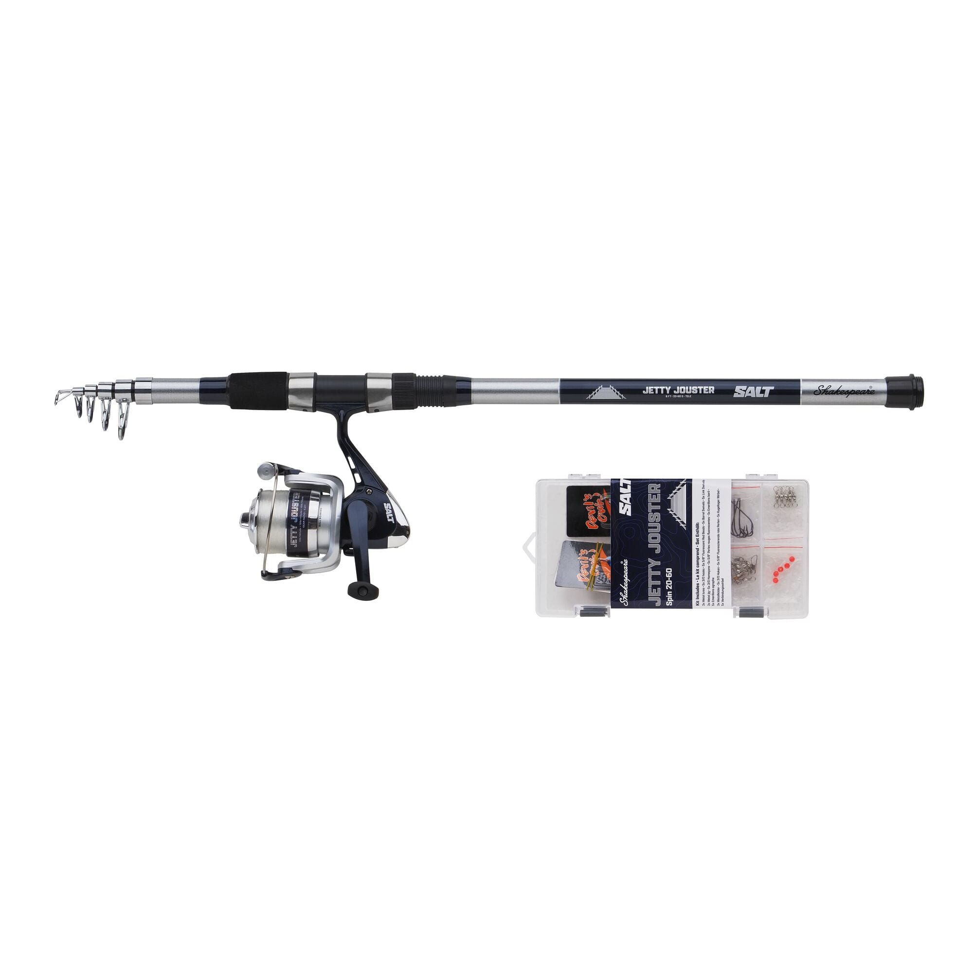Set štap+rola Shakespeare SALT Jetty Jouster 8ft 20-60g teleskopski