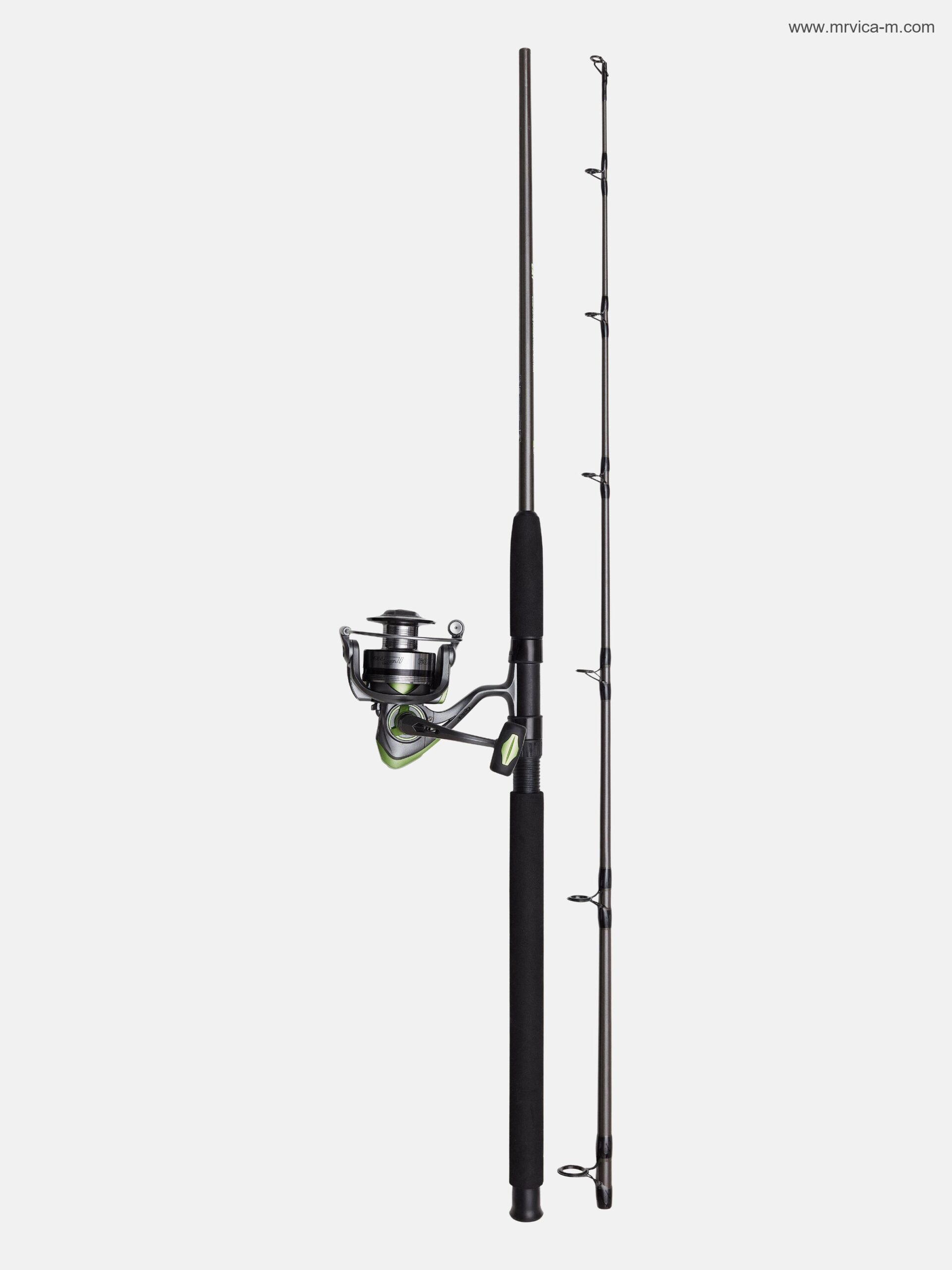 Set štap+rola DAM FULL CAT Vertical 1,90m 50-150g Rola 6000 COMBO 2 sekcije - 4