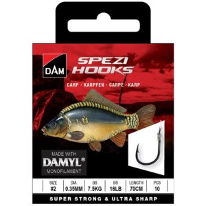 Sustav DAM SPEZI CARP 10 0.22mm 3.2kg 70cm 10 kom