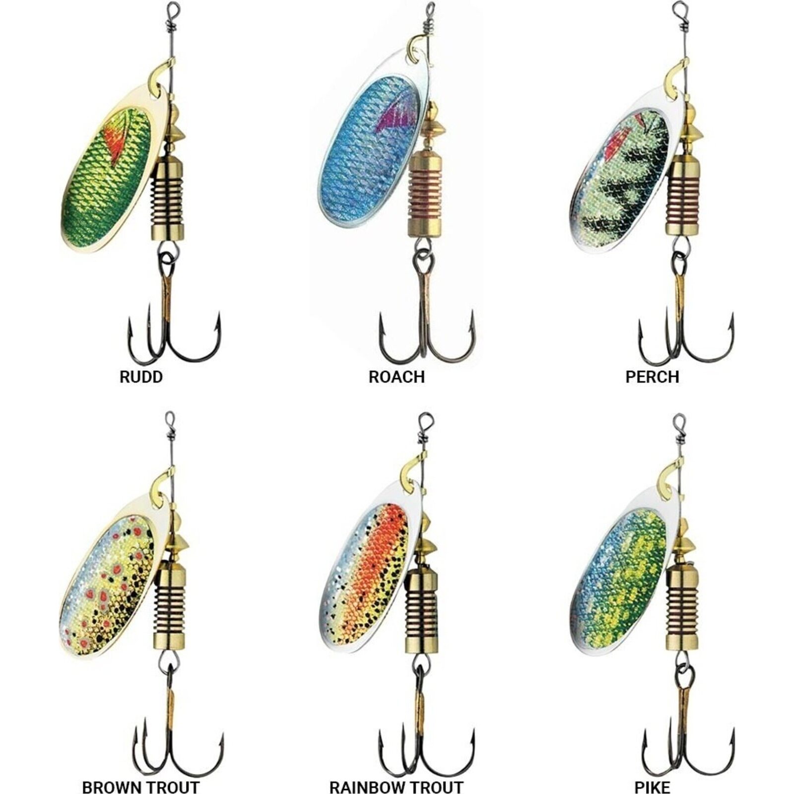 Varalica DAM NATURE 3D Spinner 12g #5 tonuća PERCH (Smuđ) Žlica Leptir - 3