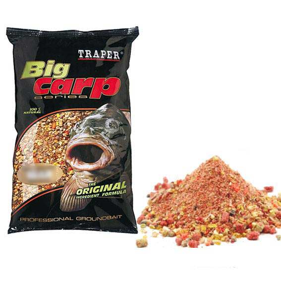 Hrana za ribe Traper BIG CARP 1 kilogram Prihrana krupne granulacije za mirnije vode - Slika 2