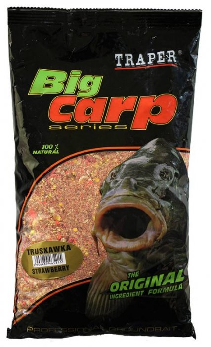 Hrana za ribe Traper BIG CARP 1 kilogram Prihrana krupne granulacije za mirnije vode - Slika 3