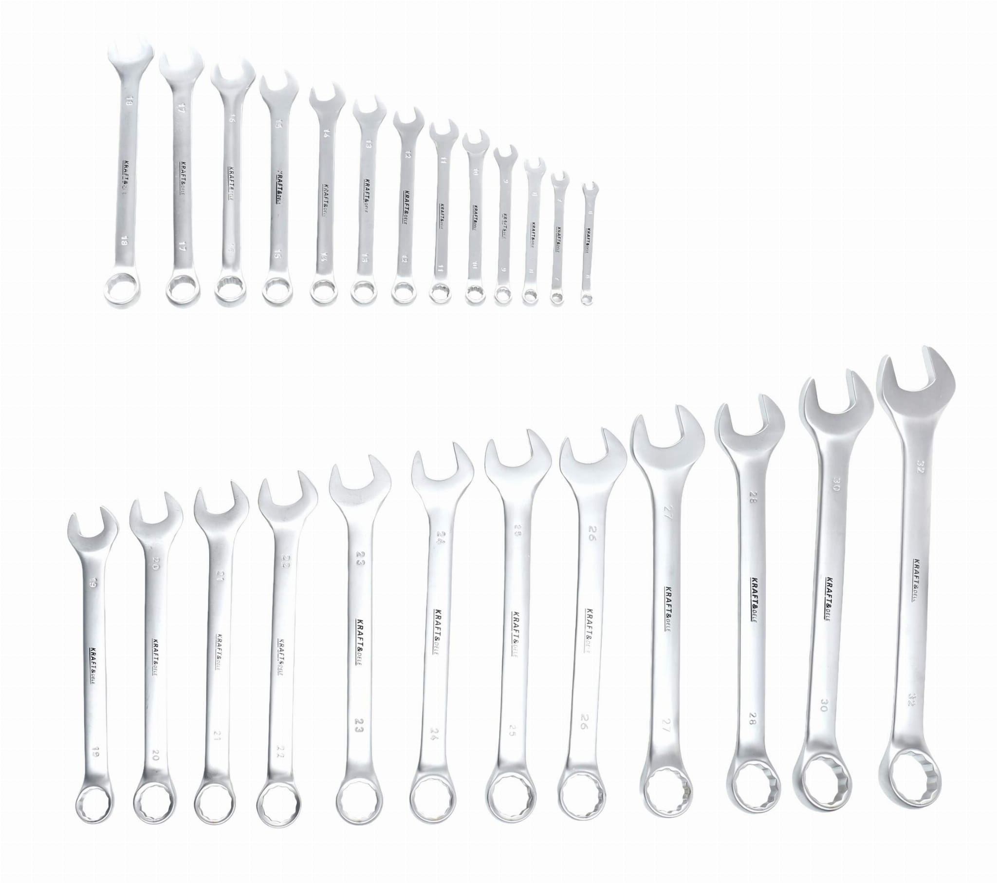 Set Kombiniranih Ključeva CRV 25 kom 6-32 mm KD10930