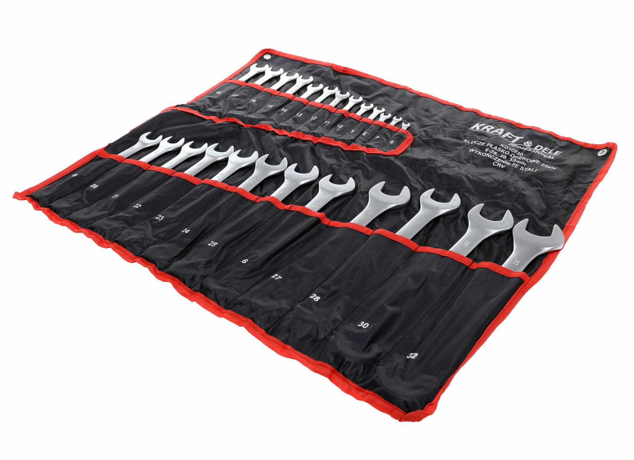 Set Kombiniranih Ključeva CRV 25 kom 6-32 mm KD10930 - Slika 2