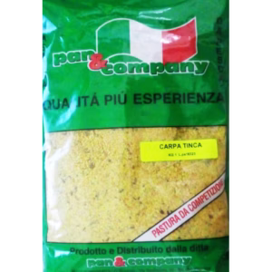 Hrana za ribe PAN - Carpa Tinca Vaniglia- Žuta 1kg