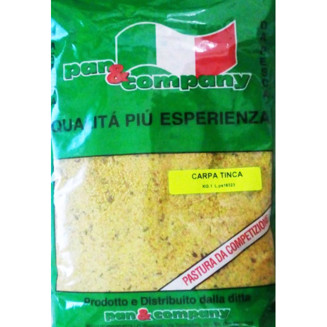 Hrana za ribe PAN - Carpa Tinca Vaniglia- Žuta 1kg