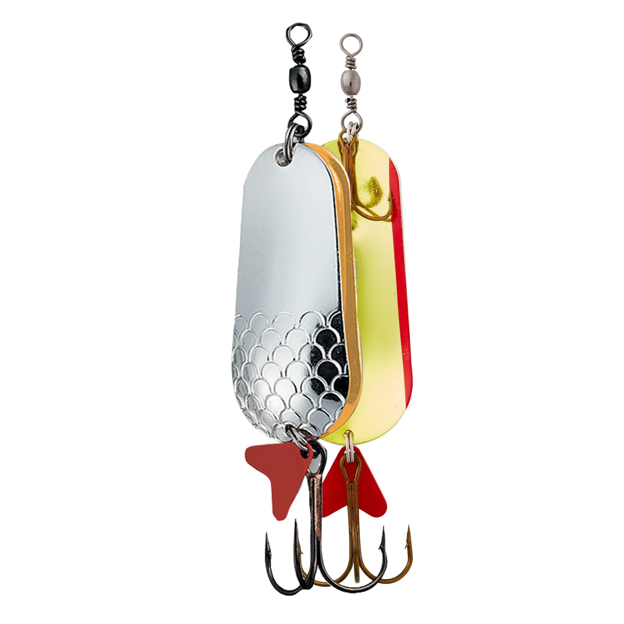 Mamac DAM dvostruka žlica 5.5cm 22g tonuća SILVER/GOLD