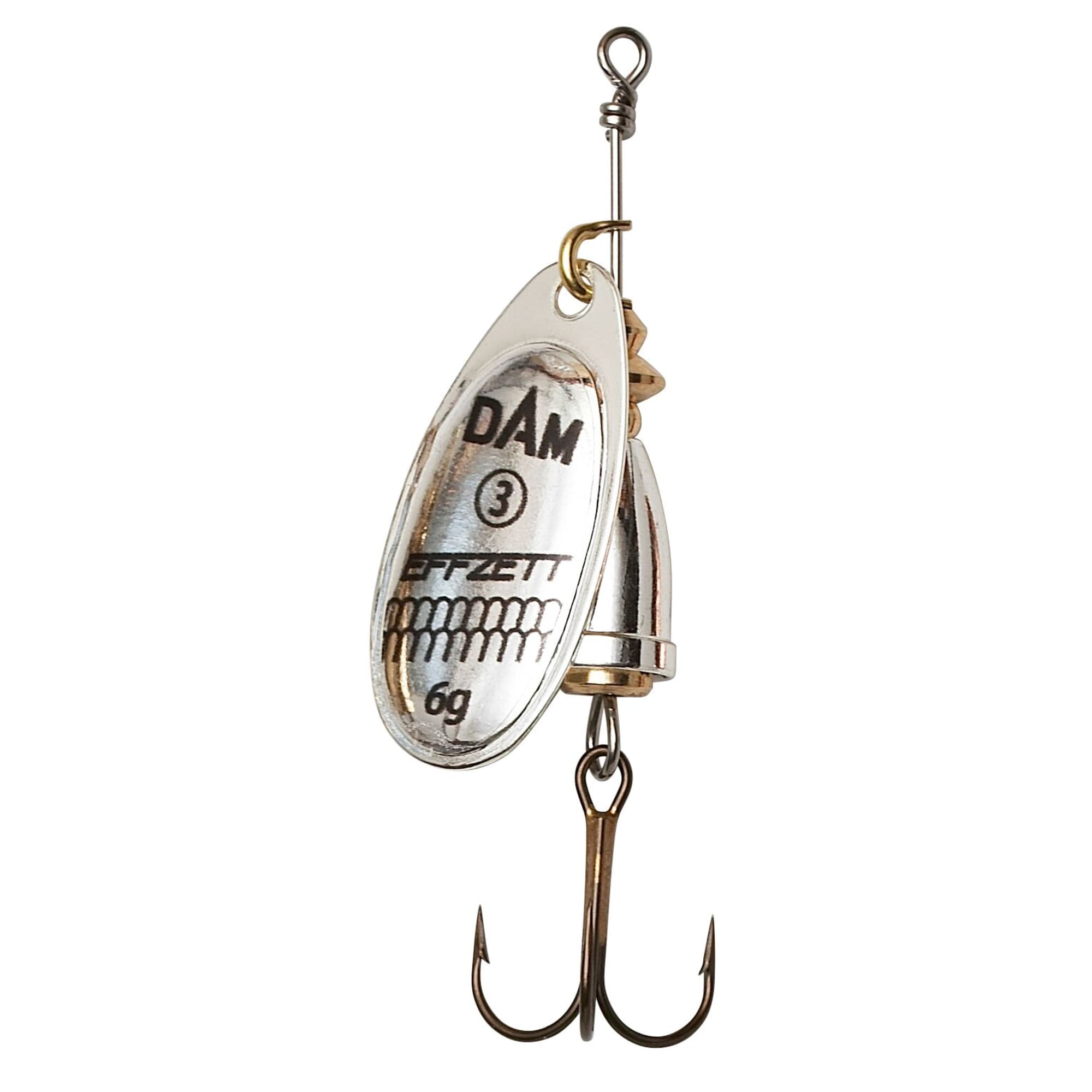 Mamac DAM EXECUTOR rotirka 4 8g tonuća SILVER