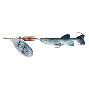 Mamac DAM MINNOW rotirka 3 7g tonuća SILVER/BLACK