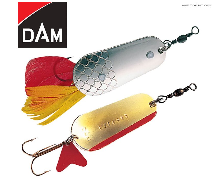Varalica DAM Žlica nezakačljiva WEEDLESS SPOON 5.5cm 22g S SILVER/GOLD - 2