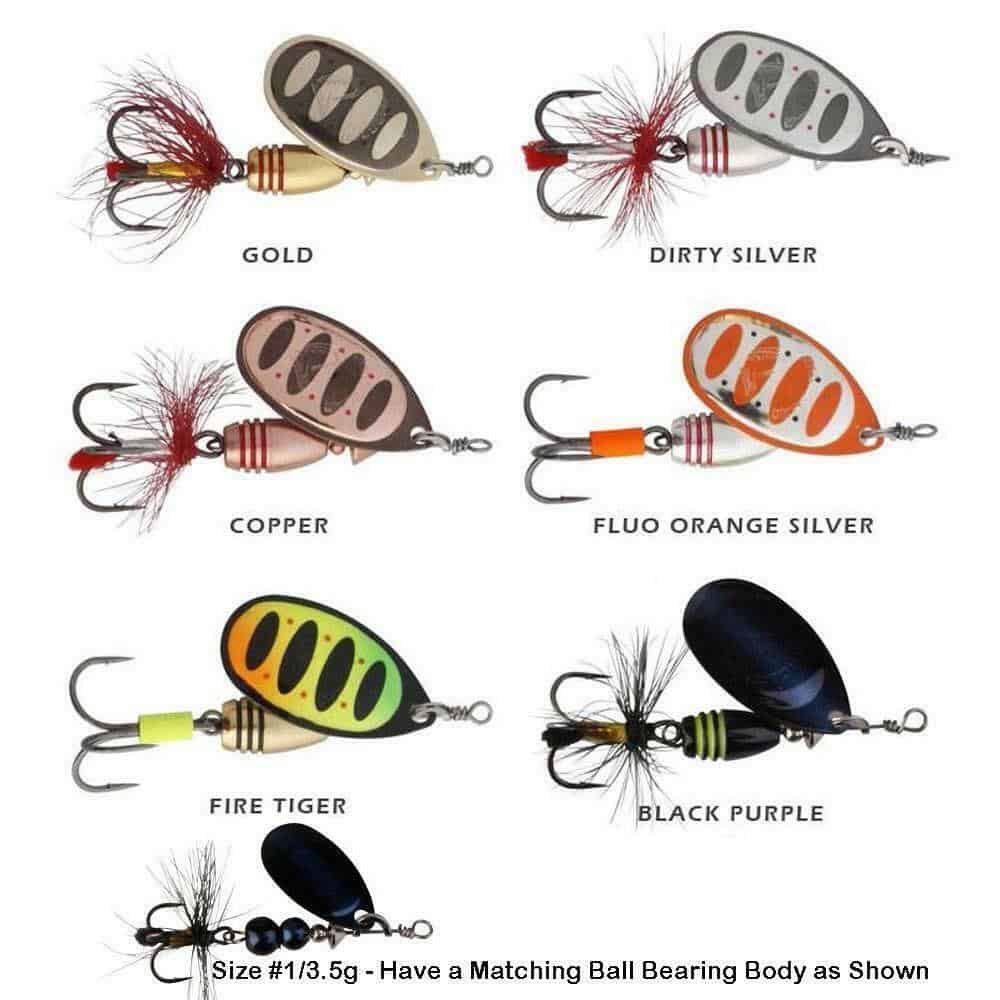 Varalica Savage Gear ROTEX Spinner 11g #4 S FLUO ORANGE/SILVER Žlica Leptir - 4