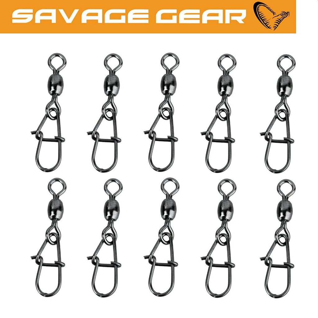 Vrtilica s kopčom Savage Gear EGGSNAP #8-XS 17kg 10 kom - 6