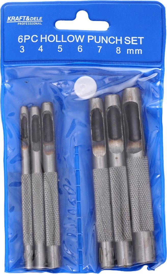 Bušači za Rupe 3-8 mm 6 kom KD11201 - Slika 4