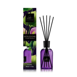 Difuzor mirisa Sensational 100 ml sa Štapićima za dom, ured - Seduzione - Divlja lavanda