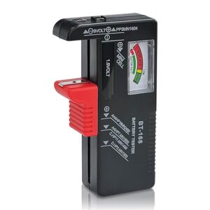 Ispitivač Baterija BT-168, provjera baterija za AAA, AA, C, D, 9V i 1.5V