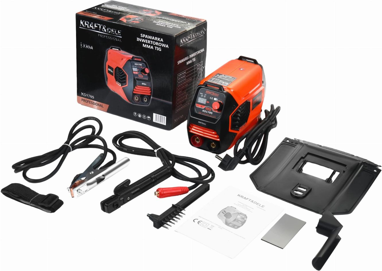 KRAFT & DELE Aparat za varenje, Inverter 330A - MMA TIG LIFT VRD KD1785 - Slika 2