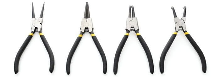 Kliješta za Seger Osigurač 6" KD10322, 4 različita kliješta - Slika 3