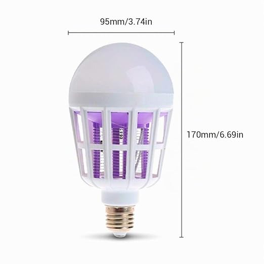 LED žarulja protiv komaraca 2u1 – Rasvjeta i zaštita od insekata 20W E27 - Slika 2