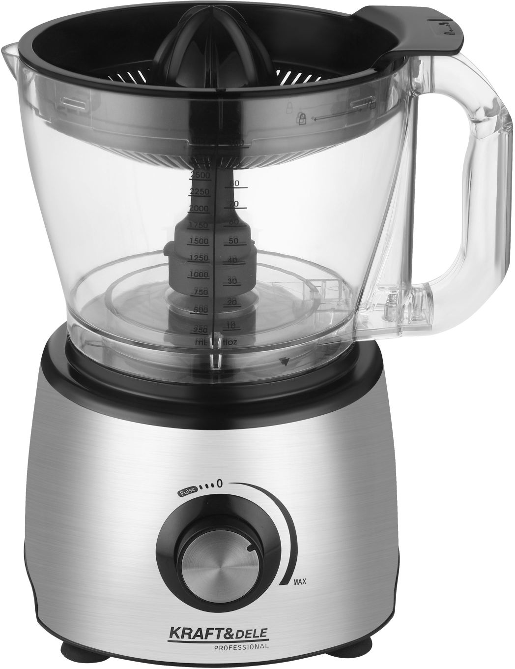 Sokovnik KD4250 od 3 Litre,1800 W, Višenamjenski, 12 Funkcija KRAFT&DELE Multipraktik - Slika 5