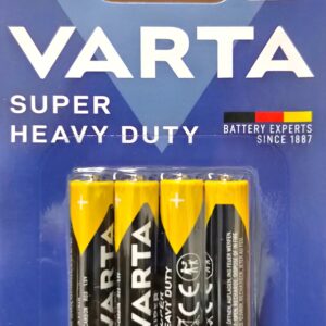 Varta Baterija AAA R03 1,5V 4/1 Super Heavy Duty