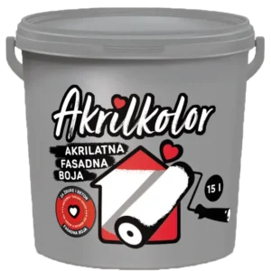 TERATON V 0,75L/5L/15L akrilatna fasadna boja Bijela - 1