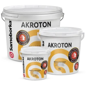 AKROTON akrilatna boja za beton 0,75l 5l 15l Bijela - 1