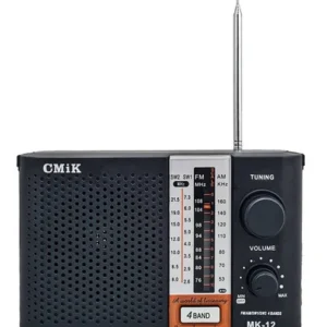 Radio Tranzistor na struju 220V ili baterije s 4 vala FM/AM/SW CMIK MK-12
