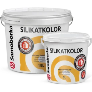 SILIKATKOLOR 5L 15L silikatna fasadna boja prema ton karti Skupine 3 - 1