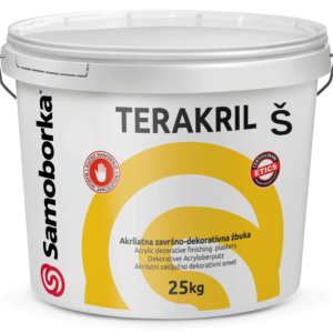 SILIKATNA ŽBUKA Z 25kg Silikatna završno dekorativna žbuka zaribane teksture Bijele boje 1.5, 2, 3 mm - 1