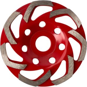 Dijamantni Brusni Disk za beton, kamen, granit ∅125x22,2 mm S-segmenti KD1956 Brusni lonac dijamantni - 1