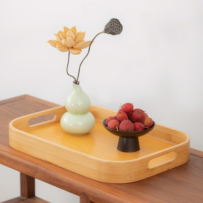 Drveni pladanj za posluživanje L - Š 33cm x D 46cm x V 5cm - 7