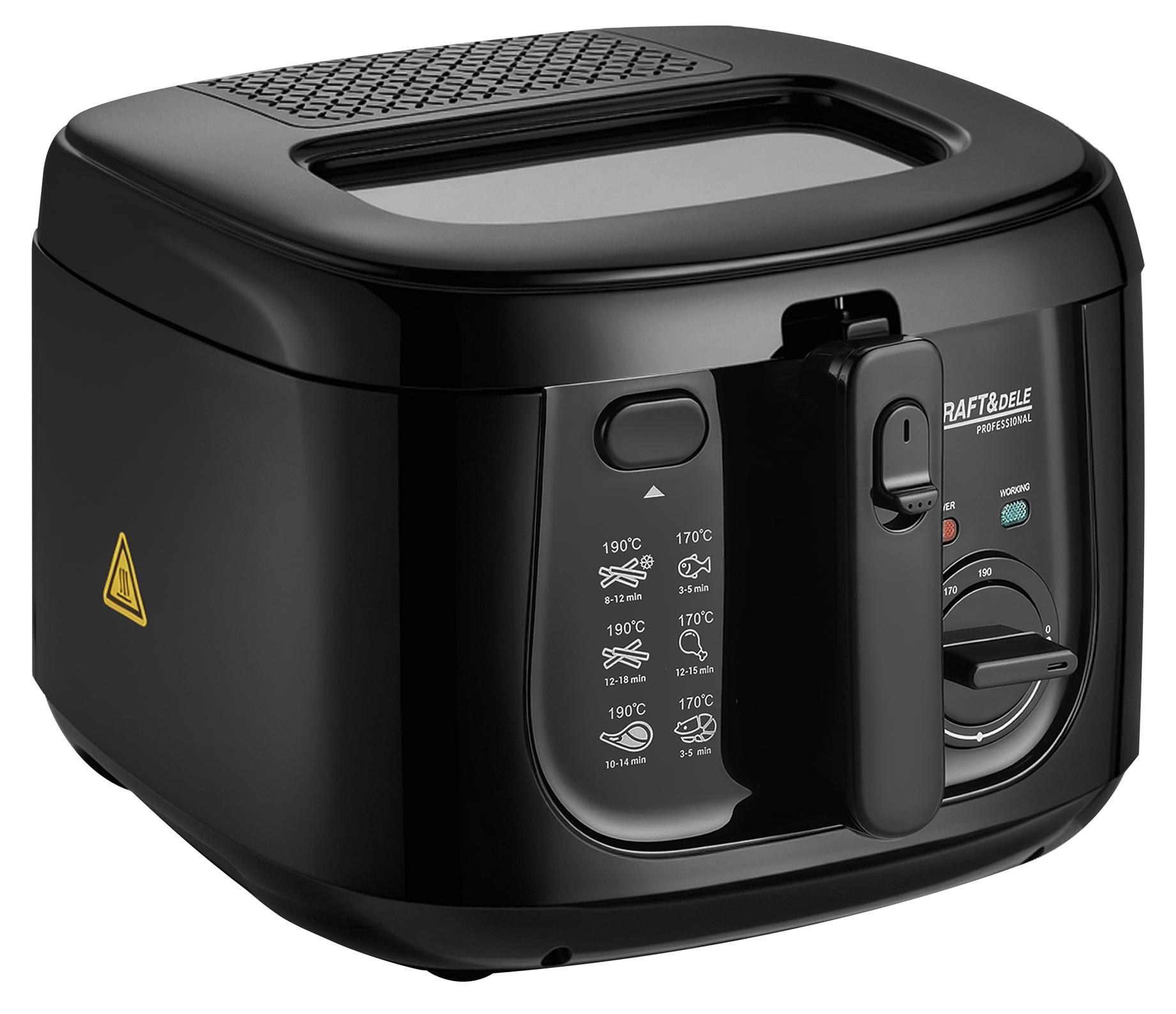 KRAFT&DELE Friteza 2,5 L 1950W KD4332 - 1